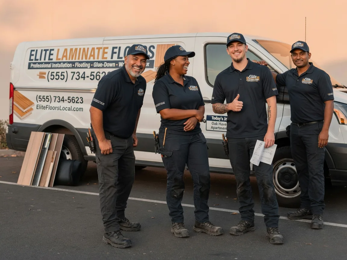 Laminate flooring installation company in Mazon, IL
